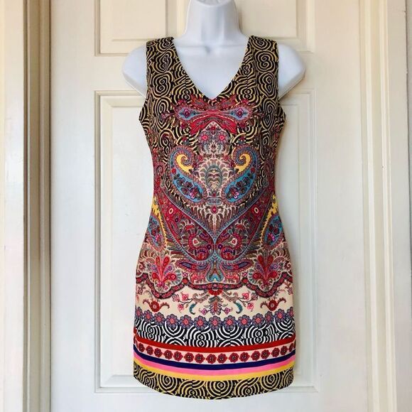 bebe Dresses & Skirts - NWOT Bebe Paisley Deja Vu Dress